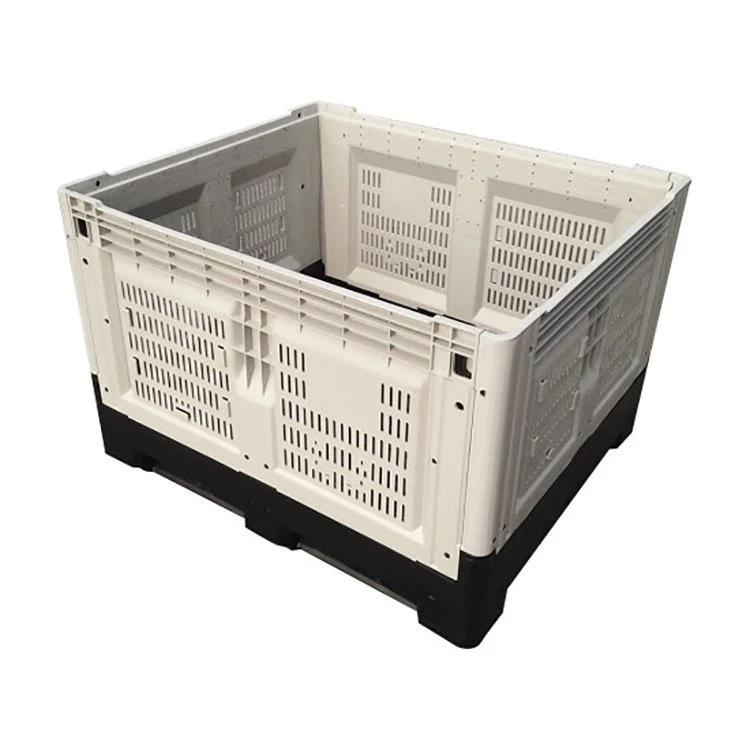High-Quality Vented Pallet Boxes Rau Cov Txiv Ntoo Cia