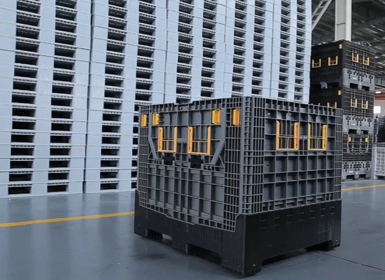 visual inpesction of plastic pallet box visual inpesction of plastic pallet box